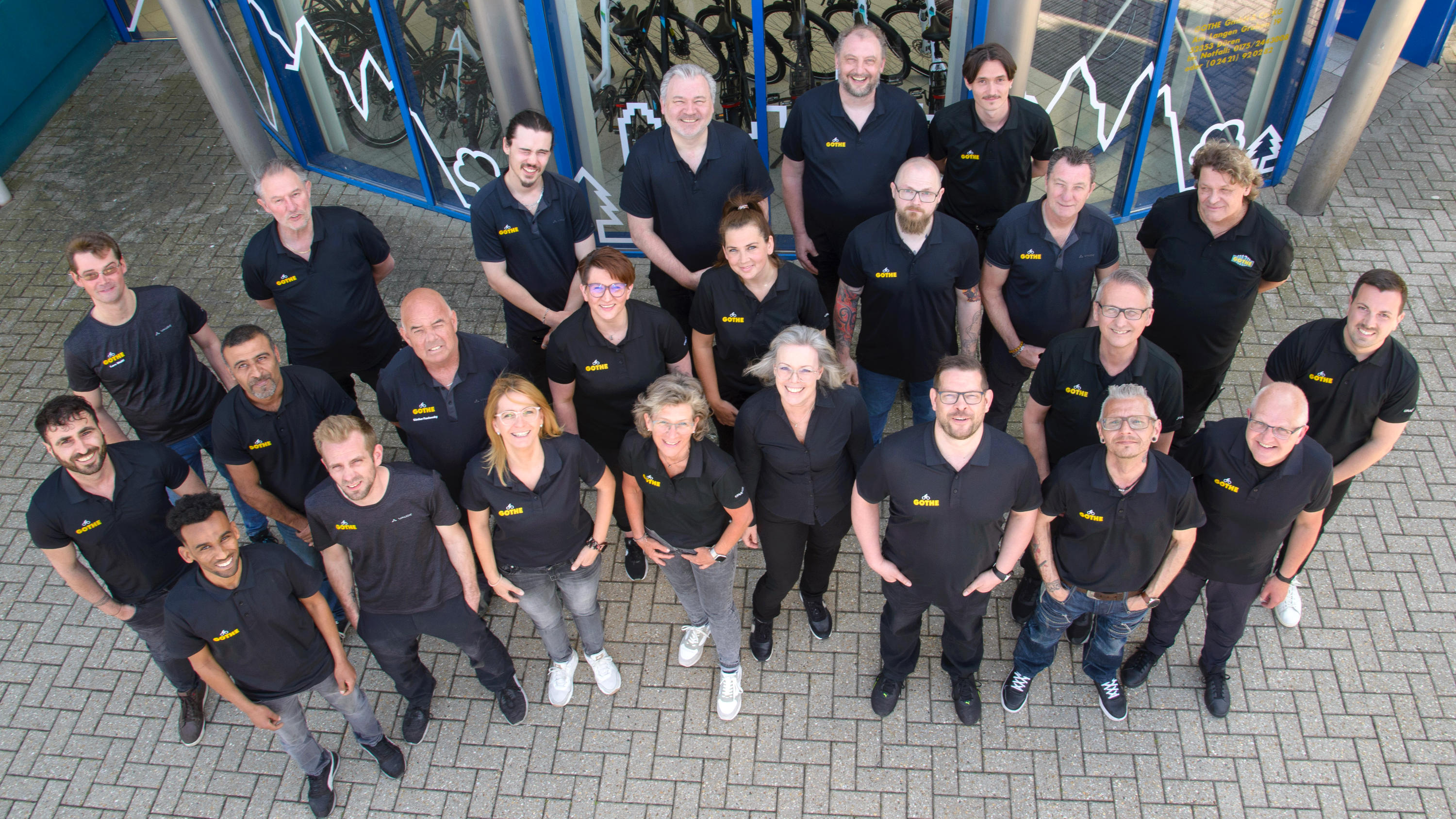 FH-GOTHE-Gruppe von oben